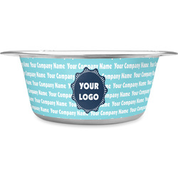 Logo & Company Name Stainless Steel Dog Bowl