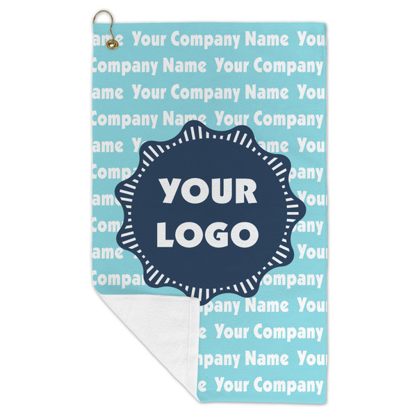 Logo & Company Name Microfiber Golf Towels - FOLD