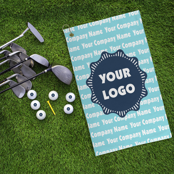 Logo & Company Name Microfiber Golf Towels - LIFESTYLE