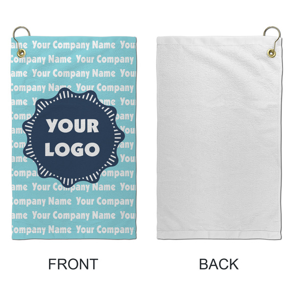 Logo & Company Name Microfiber Golf Towels - Small - APPROVAL