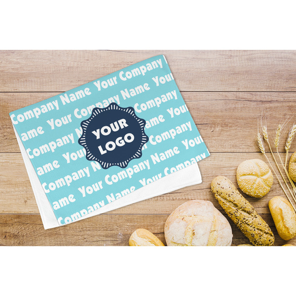 Logo & Company Name Microfiber Kitchen Towel - LIFESTYLE