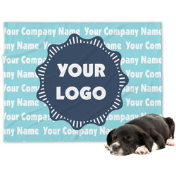 Logo & Company Name Dog Blanket