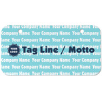 Logo & Company Name Mini/Bicycle License Plate - 2 Holes