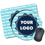 Logo & Company Name Mouse Pad