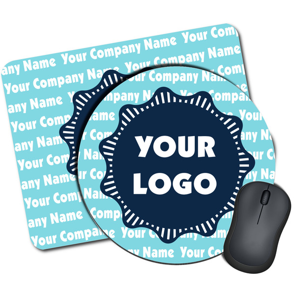 Custom Logo & Company Name Mouse Pad