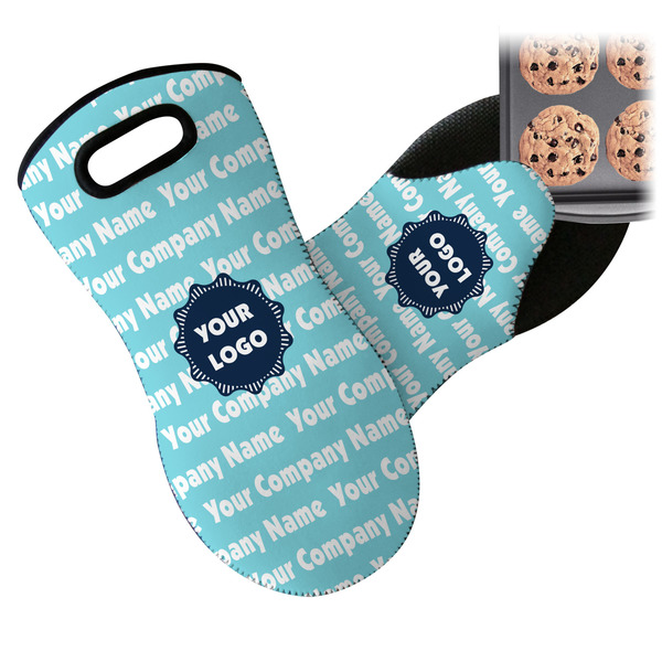 Logo & Company Name Neoprene Oven Mitt