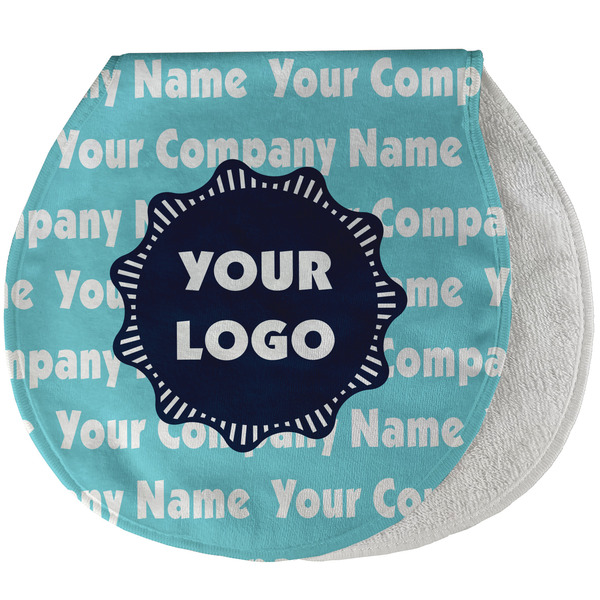 Custom Logo & Company Name Burp Pad - Velour - Single