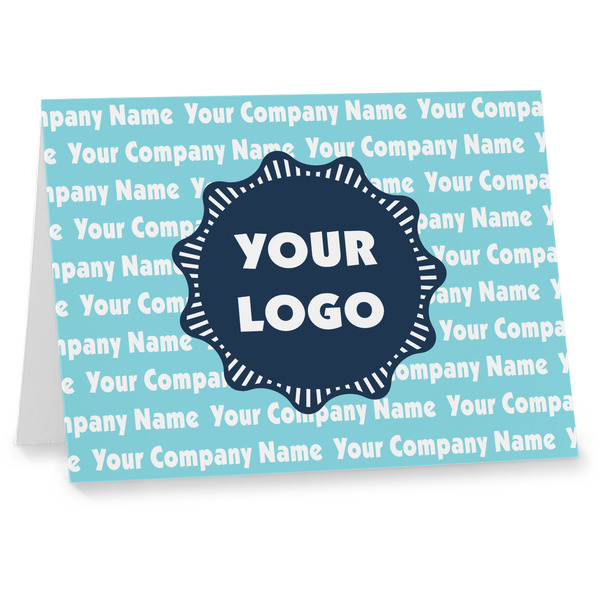 Custom Logo & Company Name Note Cards