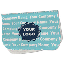 Logo & Company Name Burp Cloth - Fleece