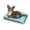 Logo & Company Name Outdoor Dog Beds - Medium - IN CONTEXT