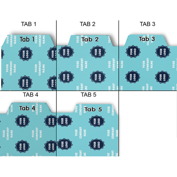 Logo & Company Name Page Dividers - Set of 5 - Approval