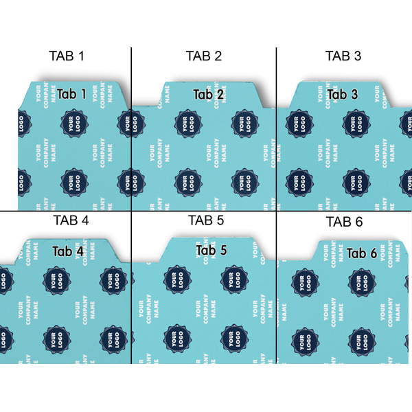 Logo & Company Name Page Dividers - Set of 6 - Approval