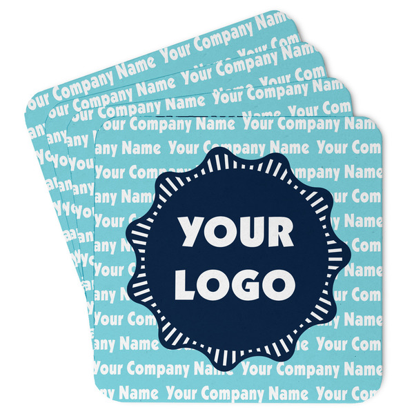 Custom Logo & Company Name Paper Coasters