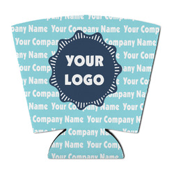 Logo & Company Name Party Cup Sleeve - with Bottom