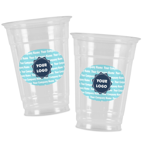 Logo & Company Name Party Cups - 16oz - Alt View