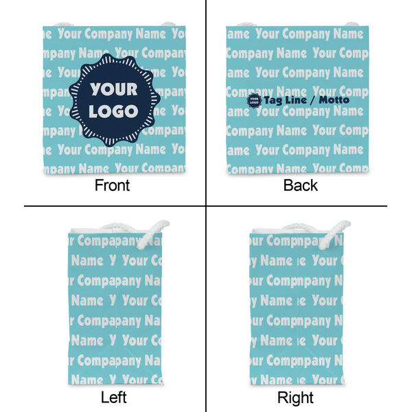 Logo & Company Name Party Favor Gift Bag - Gloss - Approval
