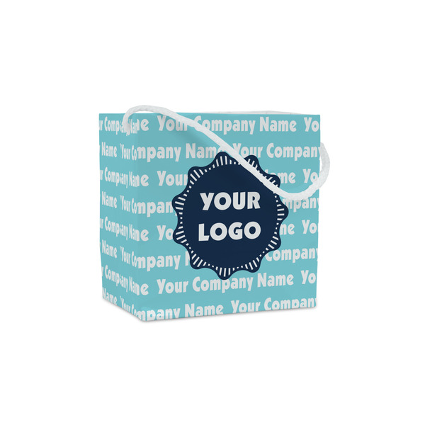 Custom Logo & Company Name Party Favor Gift Bags - Gloss