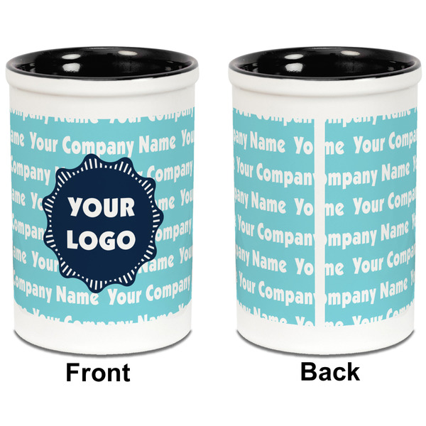 Logo & Company Name Pencil Holder - Black - approval