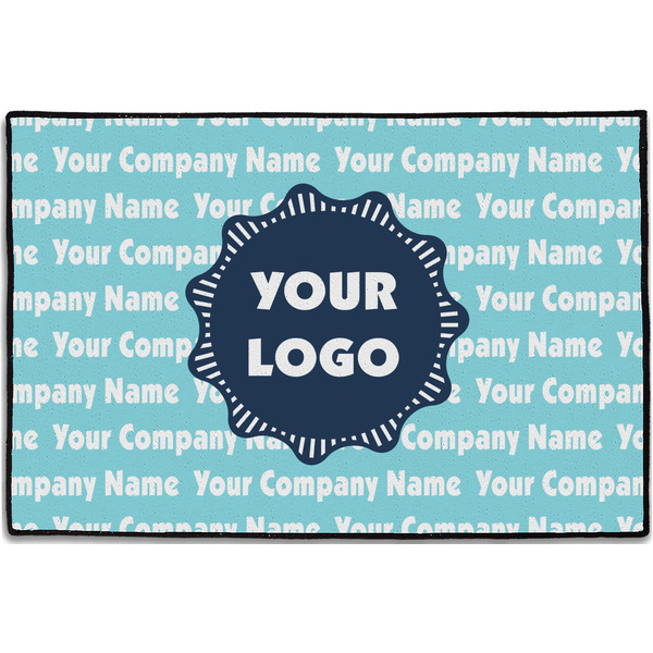 Custom Logo & Company Name Door Mat - 36" x 24"