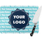 Logo & Company Name Rectangular Glass Cutting Board (Personalized)