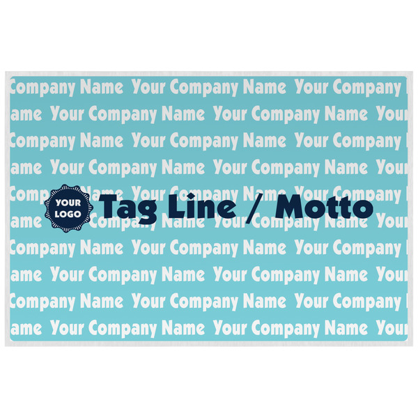 Logo & Company Name Personalized Placemat (Back)