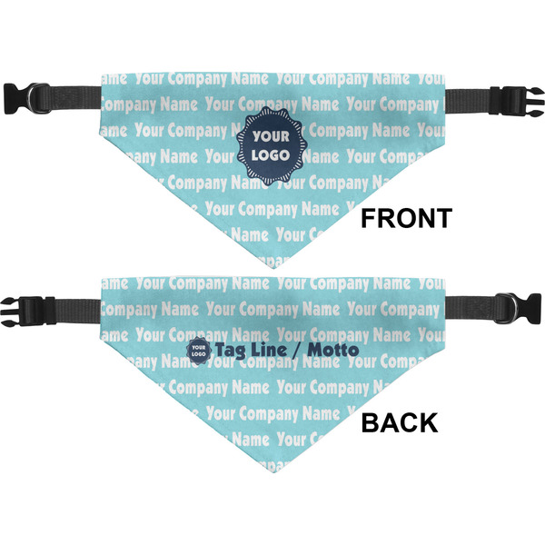 Logo & Company Name Pet Bandana Approval