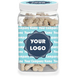 Logo & Company Name Dog Treat Jar