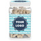 Logo & Company Name Dog Treat Jar