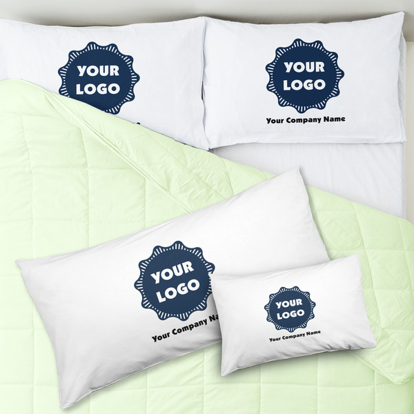 Logo & Company Name Pillow Cases - LIFESTYLE