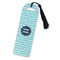 Logo & Company Name Plastic Bookmarks - Front