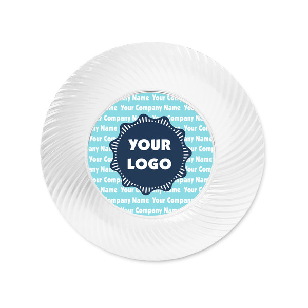 Logo & Company Name Plastic Party Appetizer & Dessert Plates - Approval