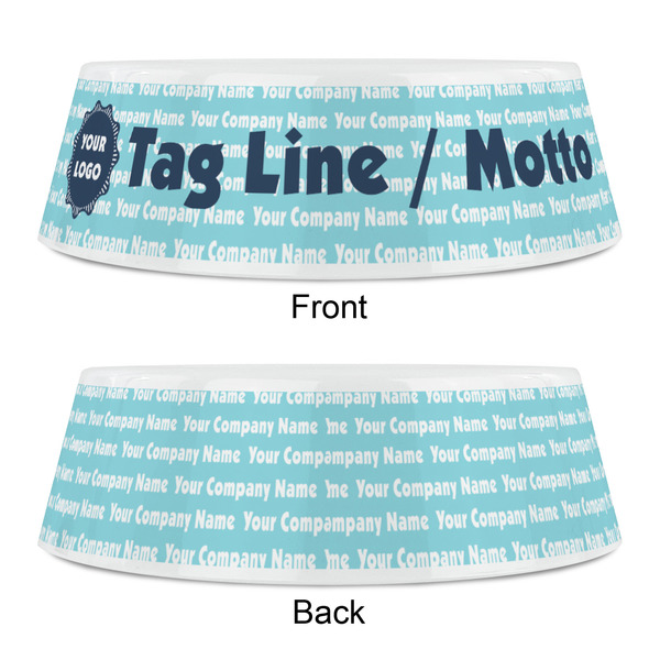 Logo & Company Name Plastic Pet Bowls - Small - APPROVAL