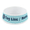 Logo & Company Name Plastic Dog Bowl - Small
