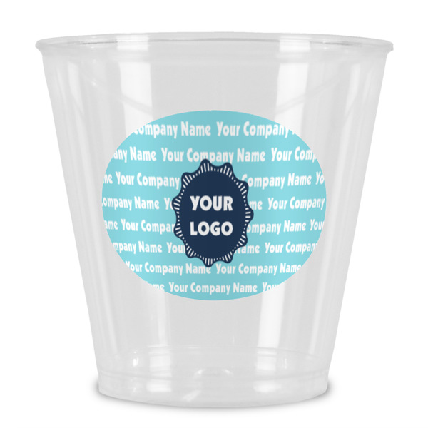 Custom Logo & Company Name Plastic Shot Glass