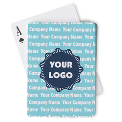 Logo & Company Name Playing Cards