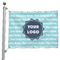 Logo & Company Name Pole Flag