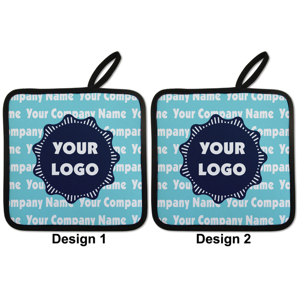 Logo & Company Name Pot Holders - Set of 2 APPROVAL