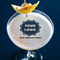 Logo & Company Name Printed Drink Topper - XLarge - In Context