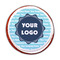 Logo & Company Name Printed Icing Circle - Medium - On Cookie