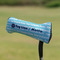 Logo & Company Name Putter Cover - On Putter