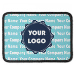 Logo & Company Name Iron On Rectangle Patch