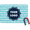 Logo & Company Name Rectangular Fridge Magnet (Personalized)