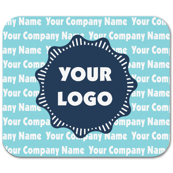 Logo & Company Name Rectangular Mouse Pad - APPROVAL