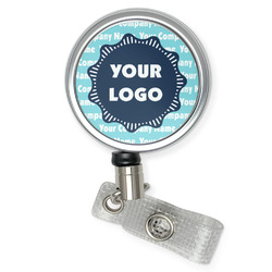 Logo & Company Name Retractable Badge Reel (Personalized)