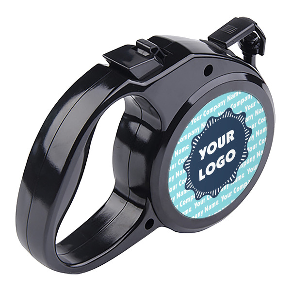 Logo & Company Name Retractable Dog Leash - Angle