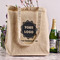 Logo & Company Name Reusable Cotton Grocery Bag - In Context