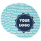 Logo & Company Name Round Paper Coaster - Main
