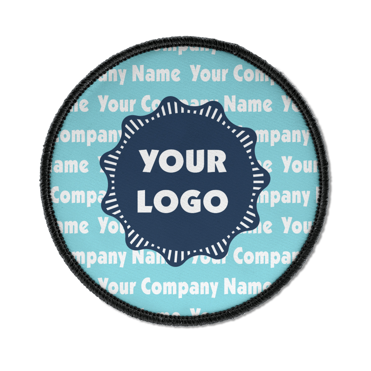 Logo & Company Name Design Custom Iron on Patches