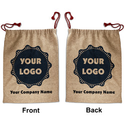 Logo & Company Name Santa Sack - Front & Back
