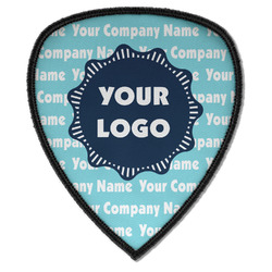 Logo & Company Name Iron on Shield Patch A